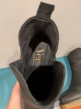 Botines de Piel N°36 con Tacón 7cm