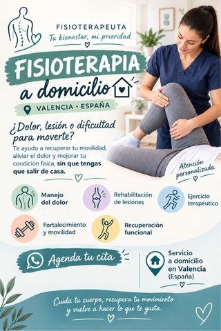 Servicio de fisioterapia a domicilio