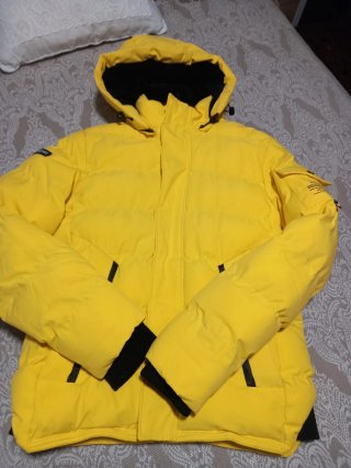 Cazadora de Invierno Amarilla Talla S