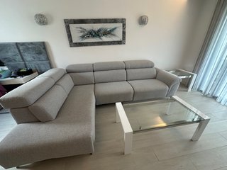 Sofá Rinconera en L con Chaise Longue Eléctrica –