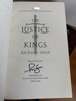 Empire of the Wolfe Signed Richard Swan Goldsboro