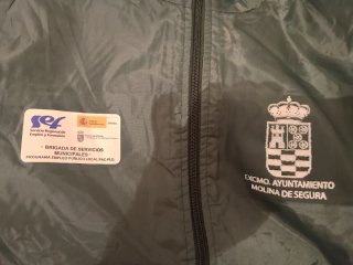 Chaqueta Cortavientos Verde