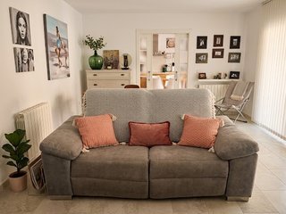 Sofá Reclinable Eléctrico Gris. Tlf. 677500424