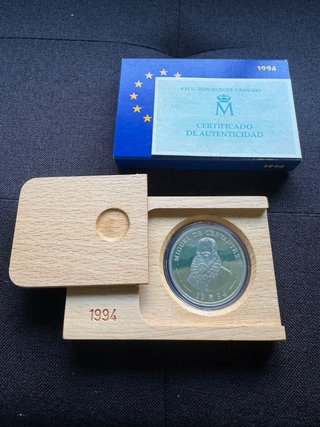 5 Ecus 1994 Miguel de Cervantes