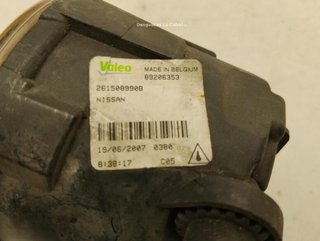 21081699 faro antiniebla delantero nissan x-trail