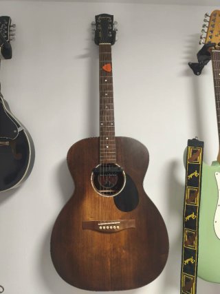 Guitarra Eastman PCH1-OM  con Pastilla Double X2