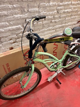 Bicicleta Electra Verde Menta Estilo Retro