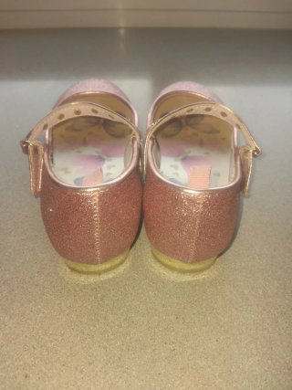 Zapatos de Niña con Purpurina talla 32