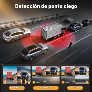 new Hodozzy 4 Cámaras Marcha Atrás Monitor Táctil