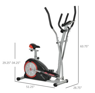 Bicicleta Elíptica 2 en 1
