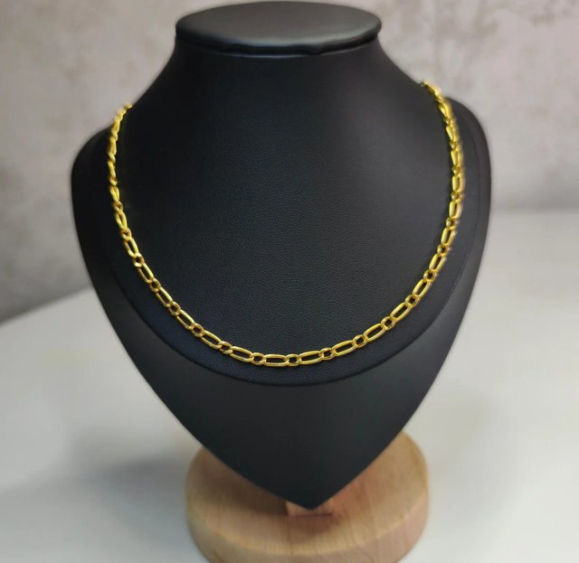 ✨ Cadena estilo 1x1 de oro de 18k ✨