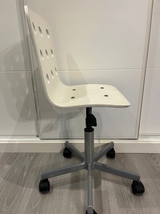 Silla de escritorio infantil IKEA blanca