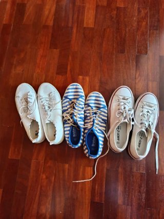 Lote de 3 pares de zapatillas