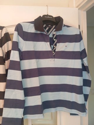 Ocasión Lote de 2 Polos Tommy Hilfiger rayas