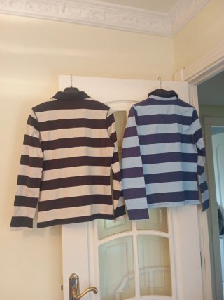Ocasión Lote de 2 Polos Tommy Hilfiger rayas