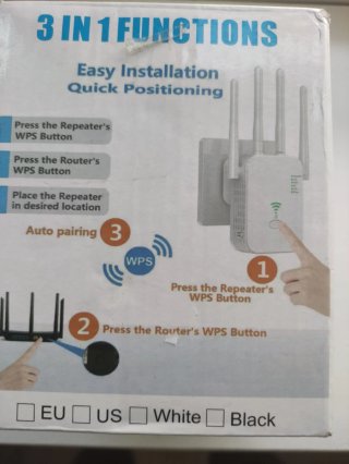 Repetidor Wi-Fi 300 Mbps 3 en 1