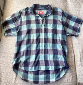 Camisa cuadros manga corta Ike