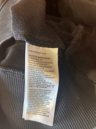 Sudadera Calvin Klein Negra
