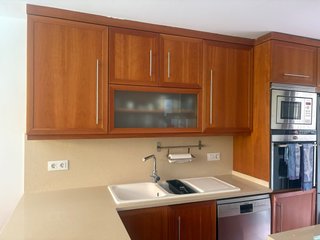 Muebles de cocina y encimera.