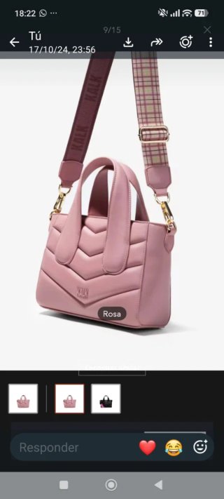 Bolso Kalk Rosa