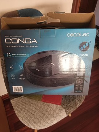 Conga Cecotec para recambios. No tiene arreglo