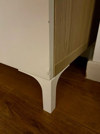 Mobile porta TV IKEA BESTÅ 180 cm bianco e legno