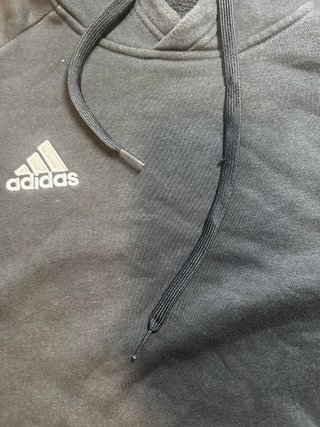 Sudadera Adidas Negra con Capucha Talla XXL