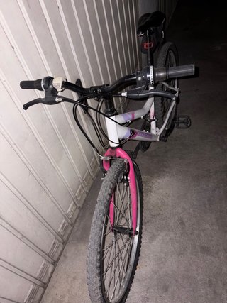 Bicicleta Denver Rosa y Blanca
