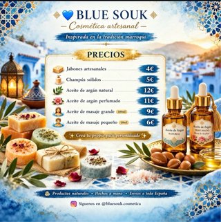 Pack Jabones Artesanales Blue Souk