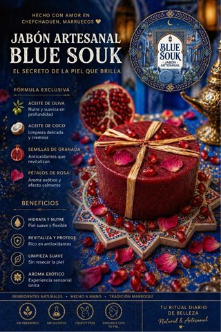 Pack Jabones Artesanales Blue Souk
