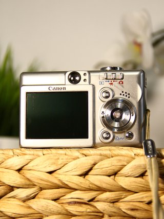 Camara Compacta Digital Canon Ixus 50 Gris