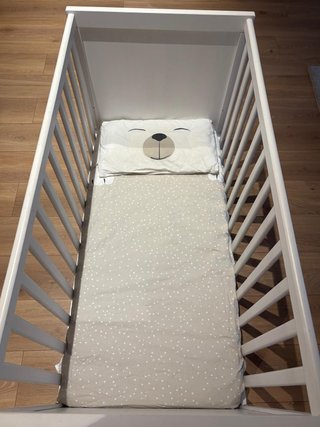 Cuna IKEA SMÅGÖRA 60x120 con colchón