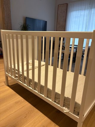 Cuna IKEA SMÅGÖRA 60x120 con colchón