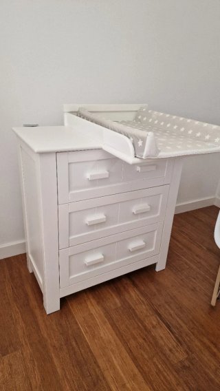 Dormitorio de Bebé en Blanco