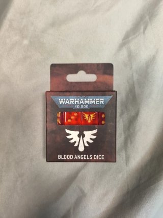 Dados Warhammer 40.000 Blood Angels