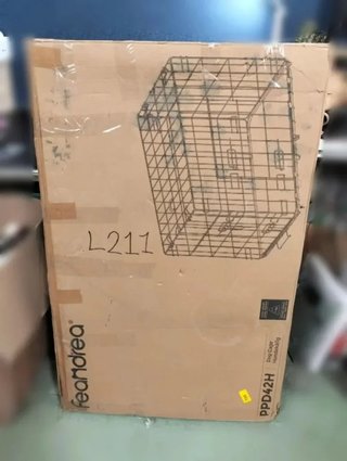 Jaula de perro XL plegable Feandrea 107×70×77,5 cm