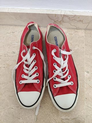 Zapatillas Converse All Star Rojas T.38