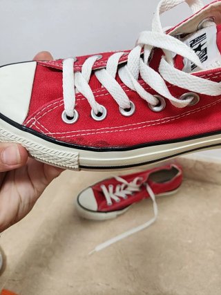 Zapatillas Converse All Star Rojas T.38