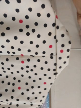 Americana Blanca con Lunares Talla S