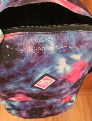 Mochila Escolar Estampado Galaxia