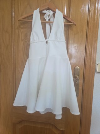 Vestido Blanco Zara