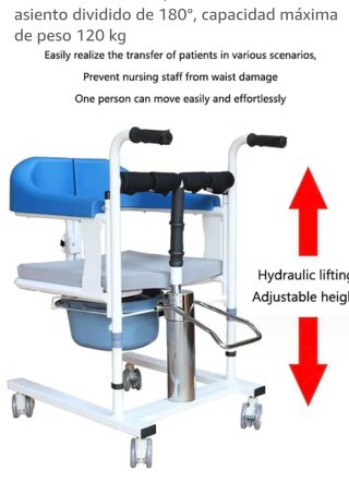 Silla Hidráulica Tansferencia pacientes y ancianos