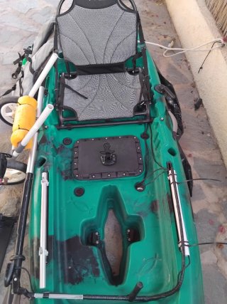 Kayak de Pesca con Pedalera