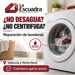 Lavadora no desagua / no centrifuga | Reparación