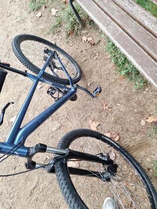 Bicicleta de Montaña Rockrider Azul
