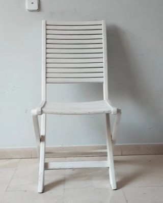 Sillón Plegable de Madera teca Blanco