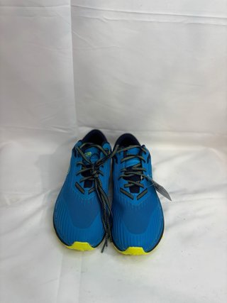 Zapatillas running azules y amarillas  Talle 39