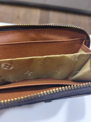 Cartera Louis Vuitton Damier Doble Cremallera
