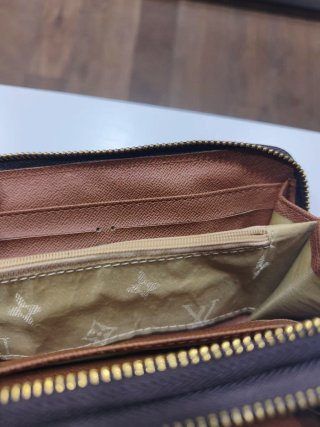 Cartera Louis Vuitton Damier Doble Cremallera