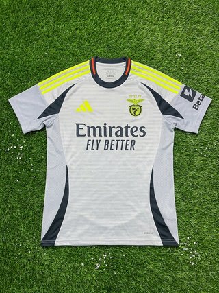 Camiseta Adidas SL Benfica Gris/Amarilla